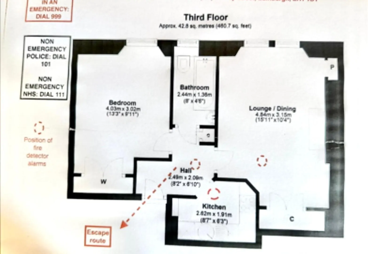 公寓 爱丁堡The Jeffrey Street Retreat公寓